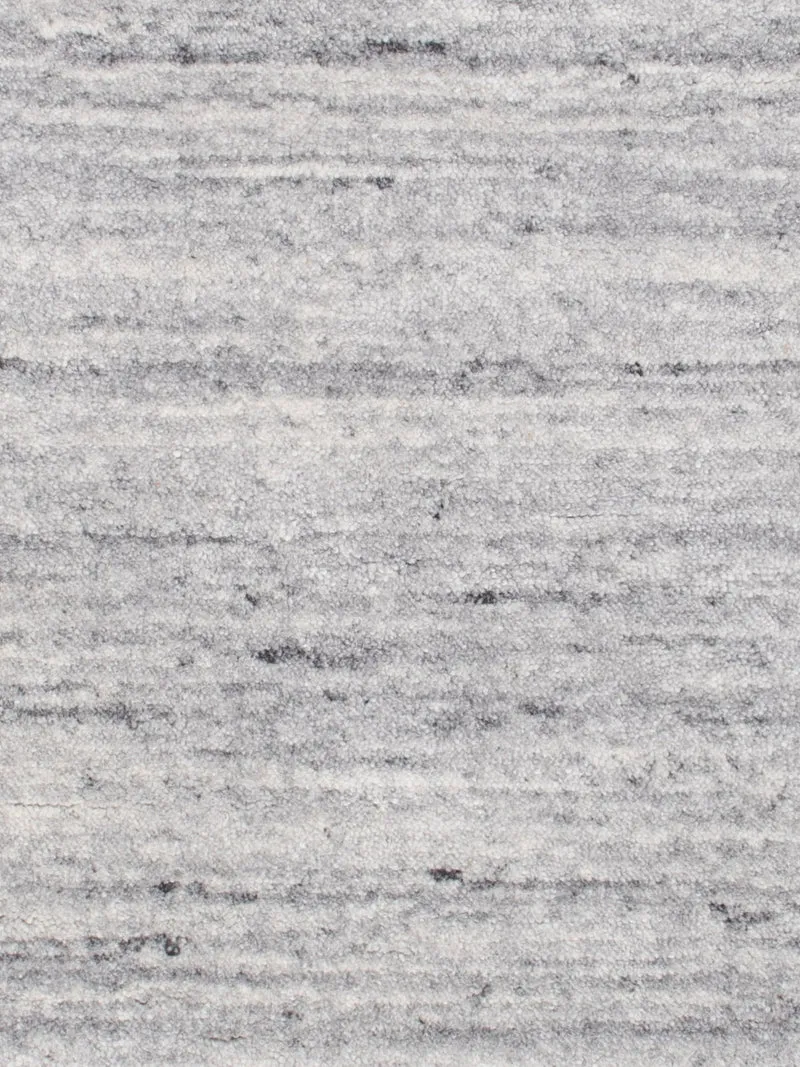 Gabbeh Teppich - Loribaft Softy - 60 x 90 cm - hellgrau