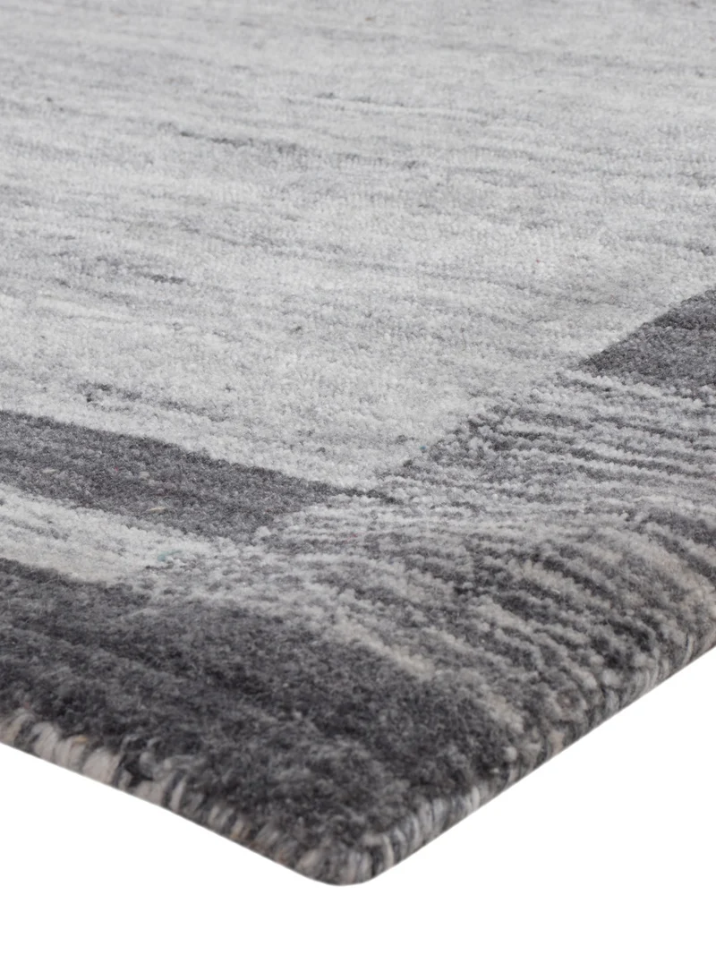 Gabbeh Teppich - Loribaft Softy - 60 x 90 cm - hellgrau