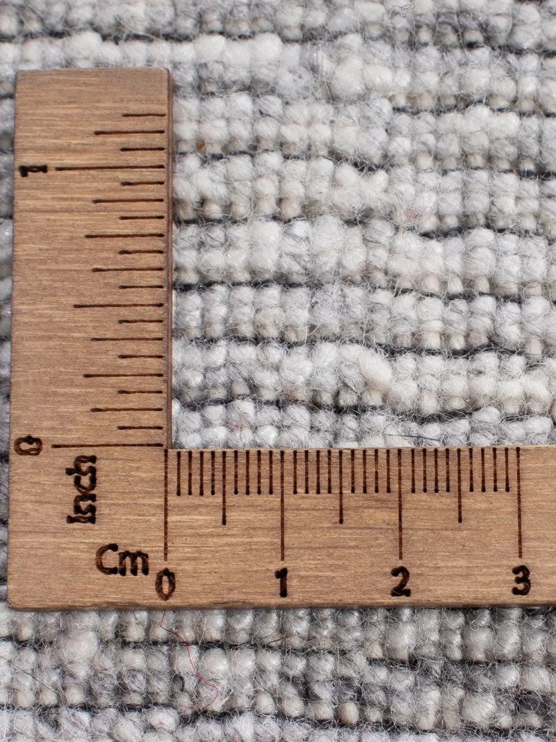 Gabbeh Teppich - Loribaft Softy - 60 x 90 cm - hellgrau