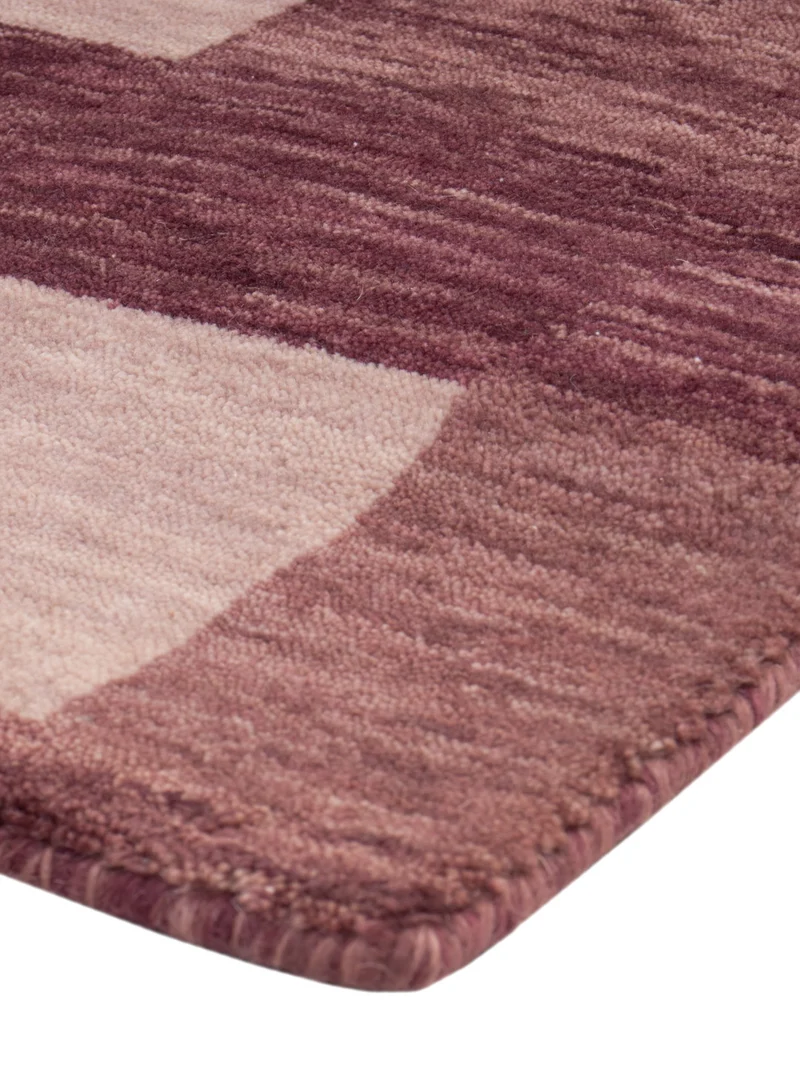 Loribaft Loom Teppich 60x90cm - Wollteppich - mehrfarbig
