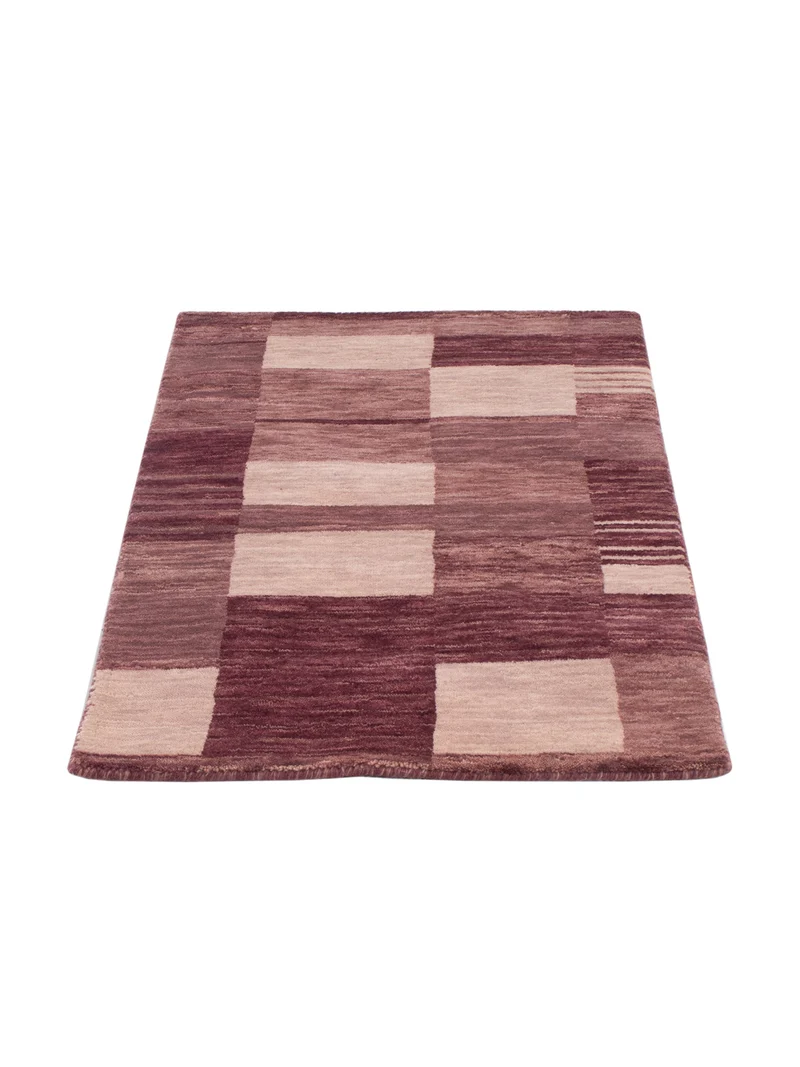 Loribaft Loom Teppich 60x90cm - Wollteppich - mehrfarbig