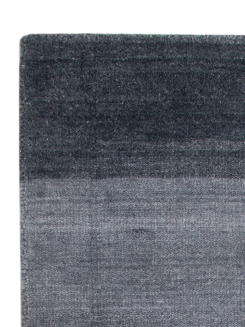 Loribaft Loom Teppich 60x90cm - Wollteppich - grau