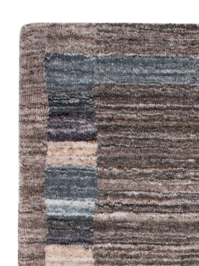 Loribaft Loom Teppich 60x90cm - Wollteppich - hellbraun