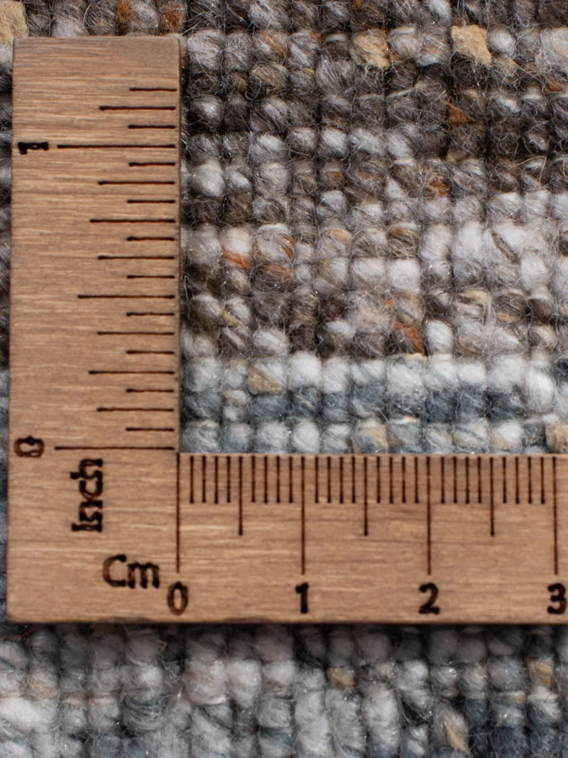 Loribaft Loom Teppich 60x90cm - Wollteppich - hellbraun