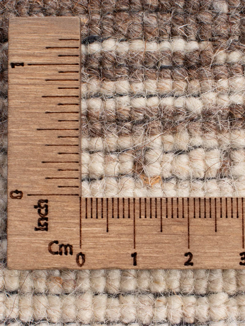 Loribaft Loom Teppich 60x90cm - Wollteppich - beige