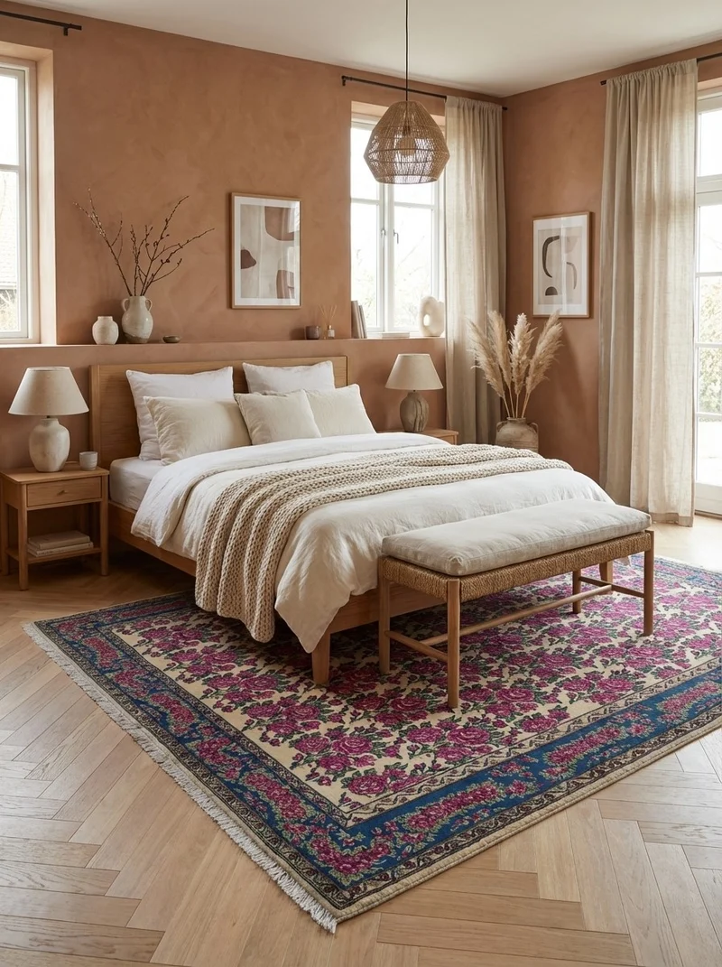 Kirman · Handgeknüpft – Beige, 291x210 cm