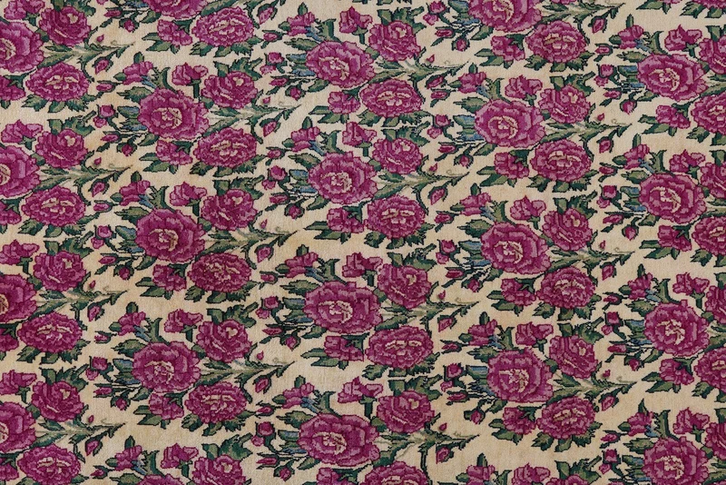 Kirman · Handgeknüpft – Beige, 291x210 cm