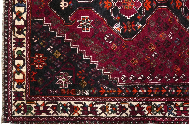 Shiraz · Handgeknüpft – Rot, 267x178 cm