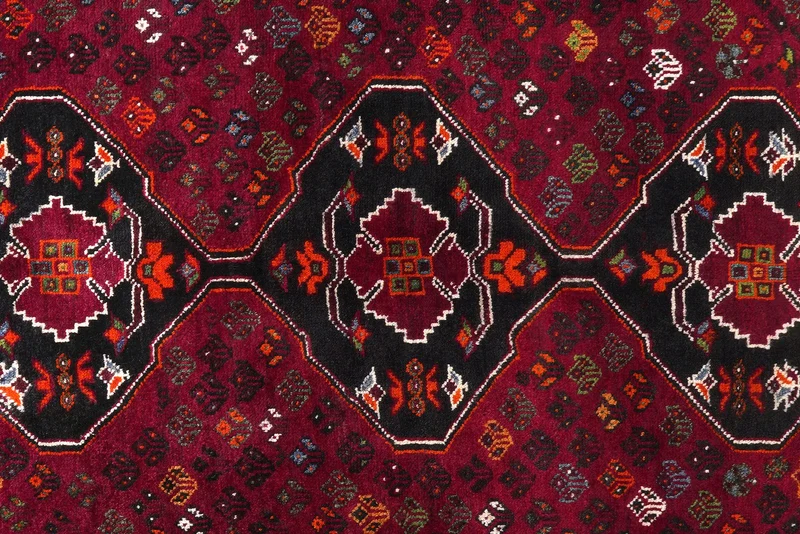 Shiraz · Handgeknüpft – Rot, 267x178 cm