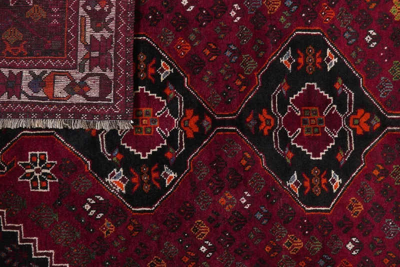 Shiraz · Handgeknüpft – Rot, 267x178 cm