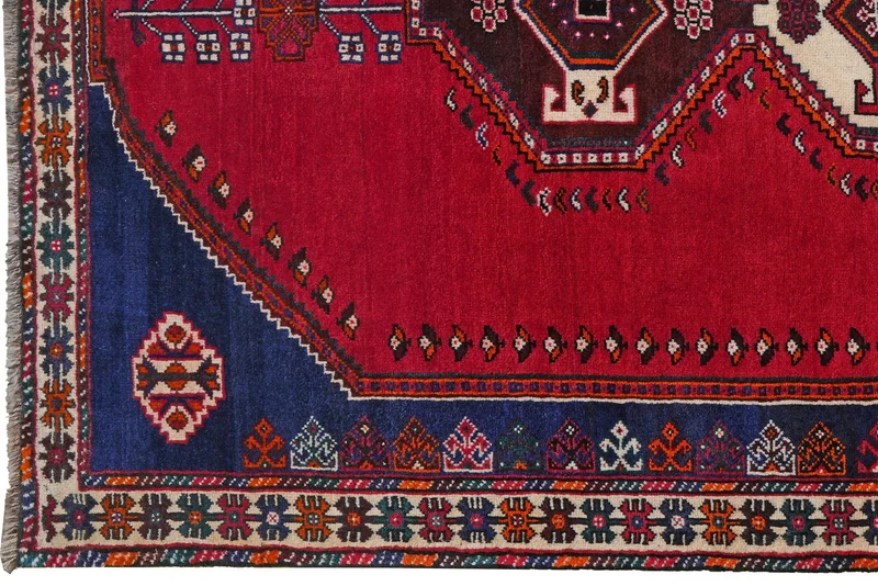 Gashgai · Handgeknüpft – Rot, 254x165 cm