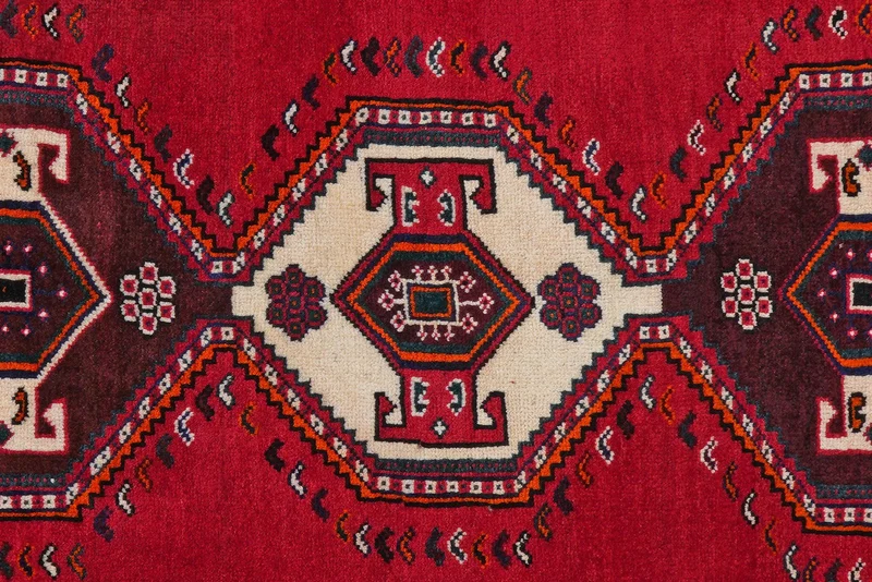 Gashgai · Handgeknüpft – Rot, 254x165 cm