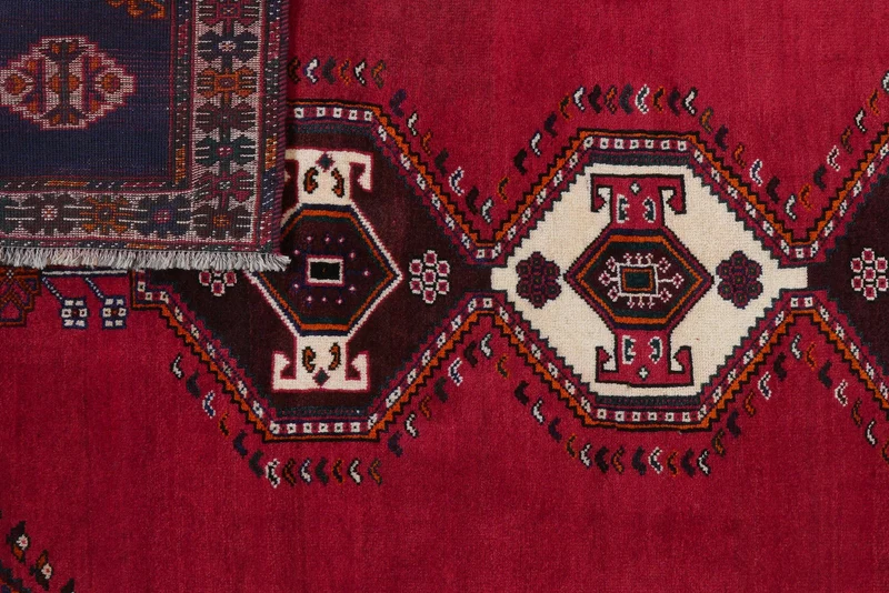 Gashgai · Handgeknüpft – Rot, 254x165 cm