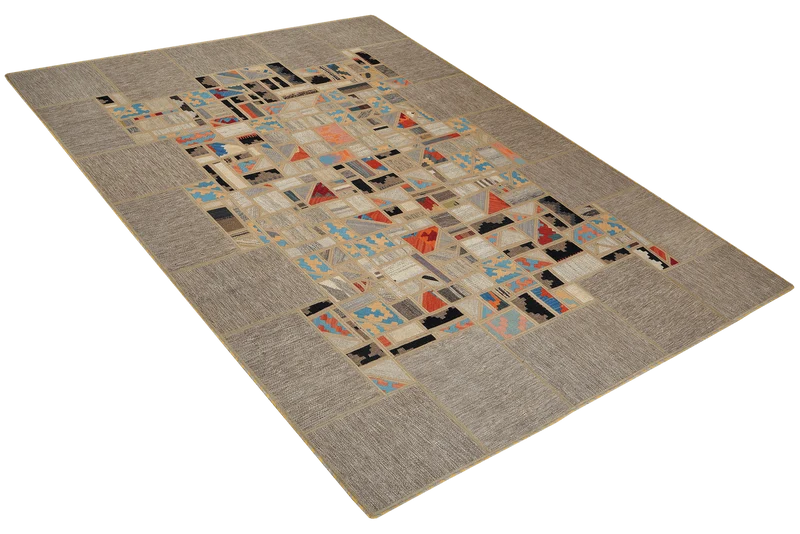 Kelim Tekkeh · Handgewebt – Beige, 237x173 cm