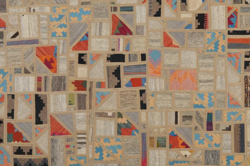 Kelim Tekkeh · Handgewebt – Beige, 237x173 cm