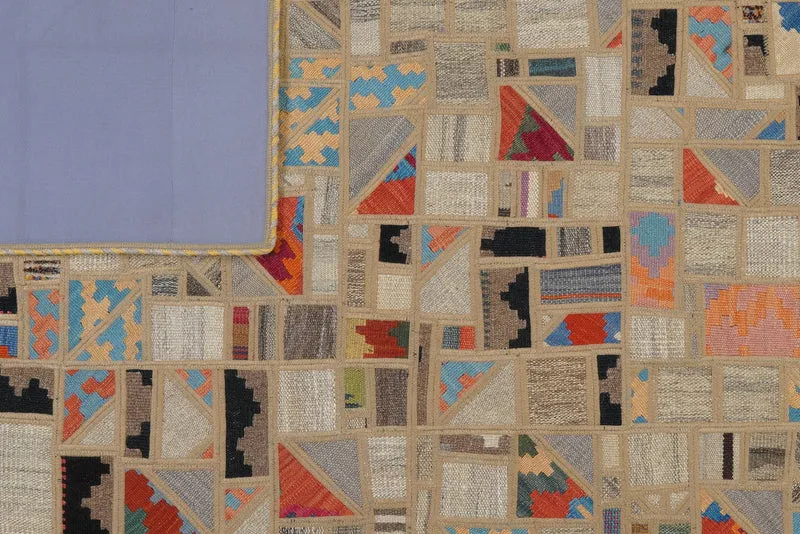 Kelim Tekkeh · Handgewebt – Beige, 237x173 cm