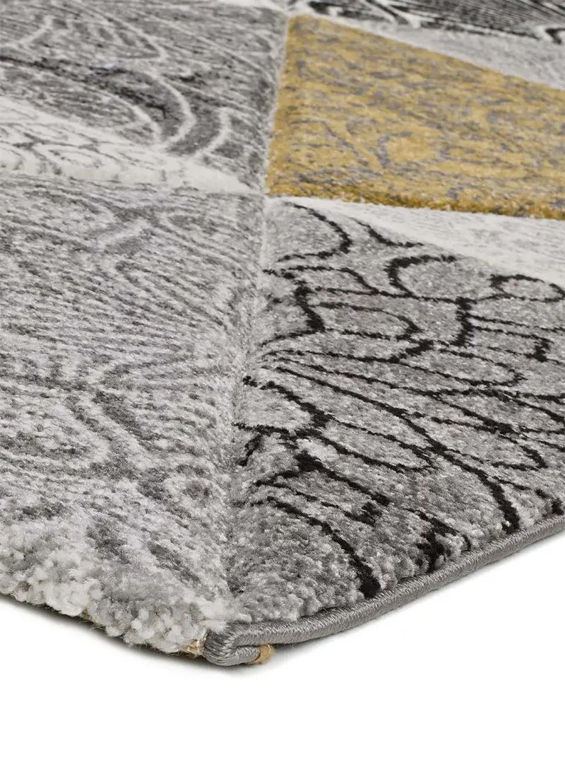 Alfombra geométrica Amy 22626 Gris