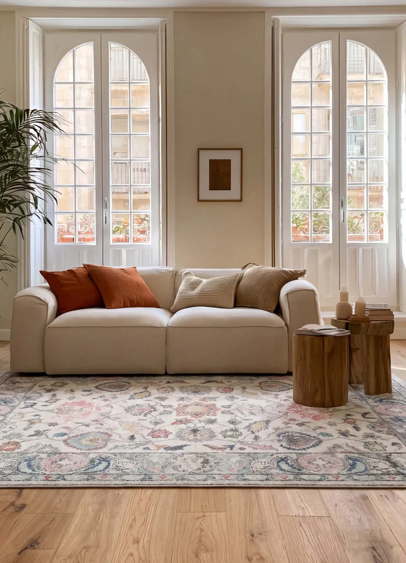 Alfombra de estilo vintage Parma 20297 Multi