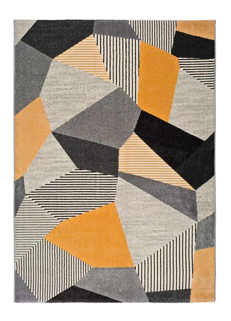 Alfombra geométrica Gladys 12140 Gris
