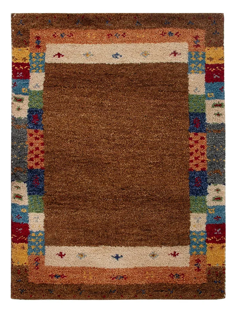 Gabbeh Teppich Indus 60x90cm - Wollteppich