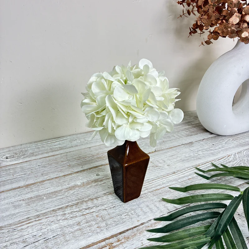 Ami Design Vase Braun Keramik S Flaschenform Vintage Deko