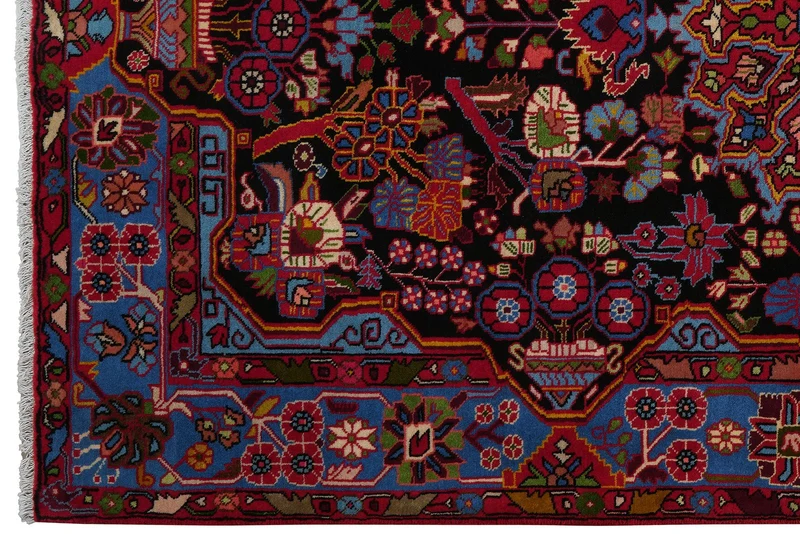 Nahavand · Handgeknüpft – Blau, 250x154 cm