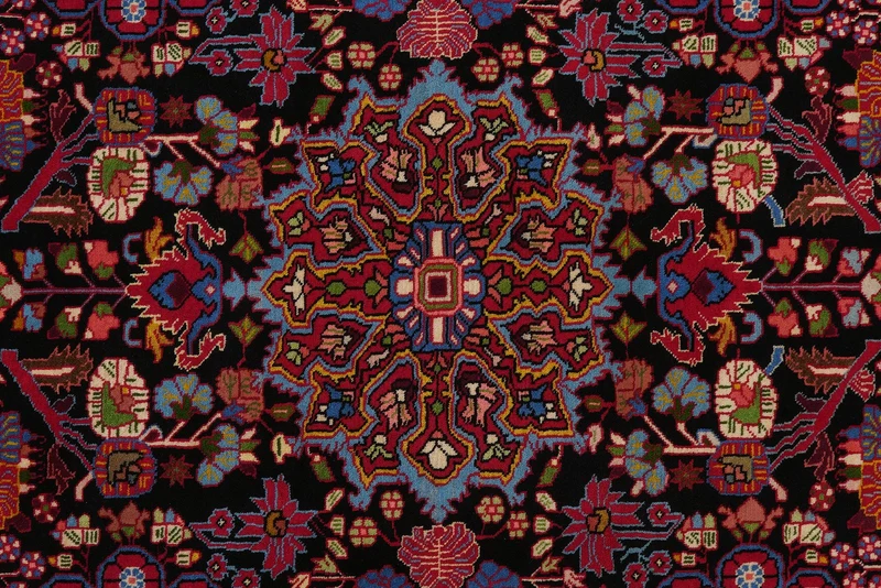 Nahavand · Handgeknüpft – Blau, 250x154 cm