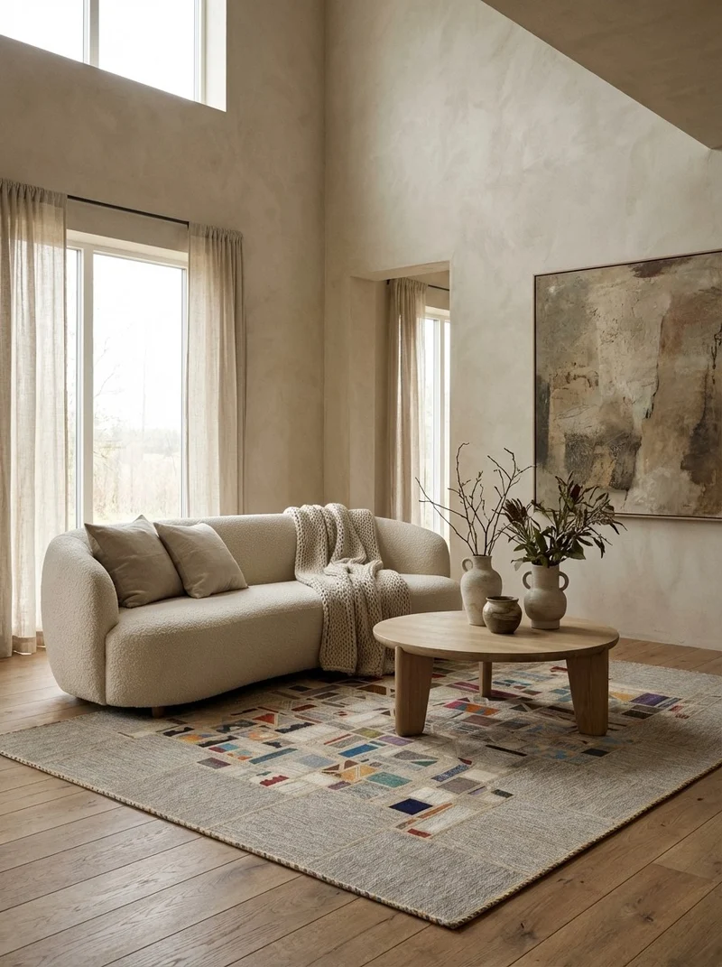 Kelim Tekkeh · Handgewebt – Beige, 238x171 cm