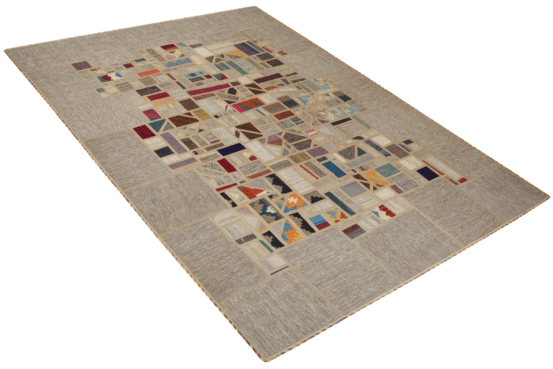 Kelim Tekkeh · Handgewebt – Beige, 238x171 cm
