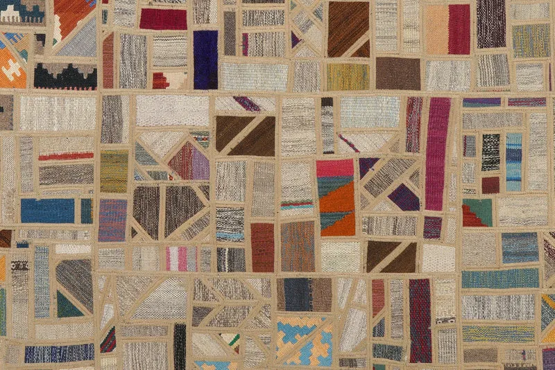 Kelim Tekkeh · Handgewebt – Beige, 238x171 cm
