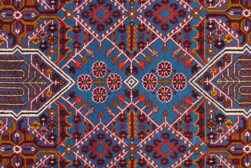 Meymeh · Handgeknüpft – Blau, 158x110 cm