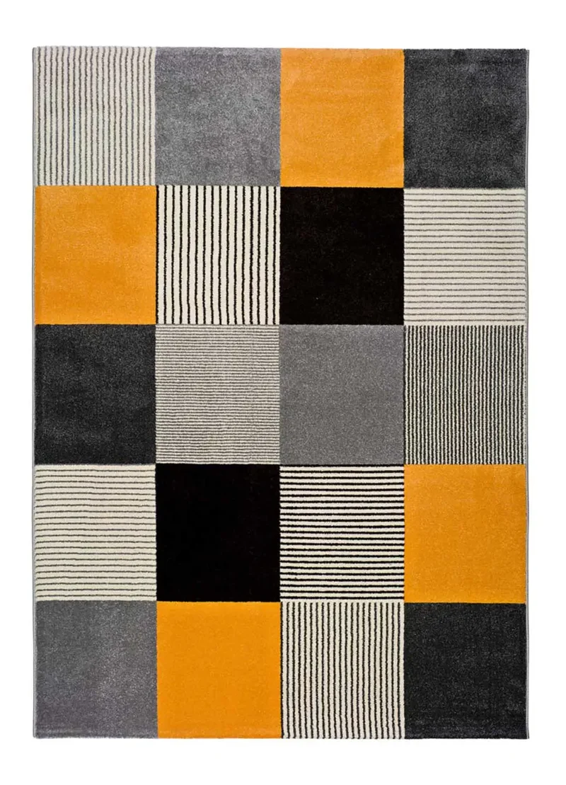 Alfombra geométrica Gladys 12139 Gris