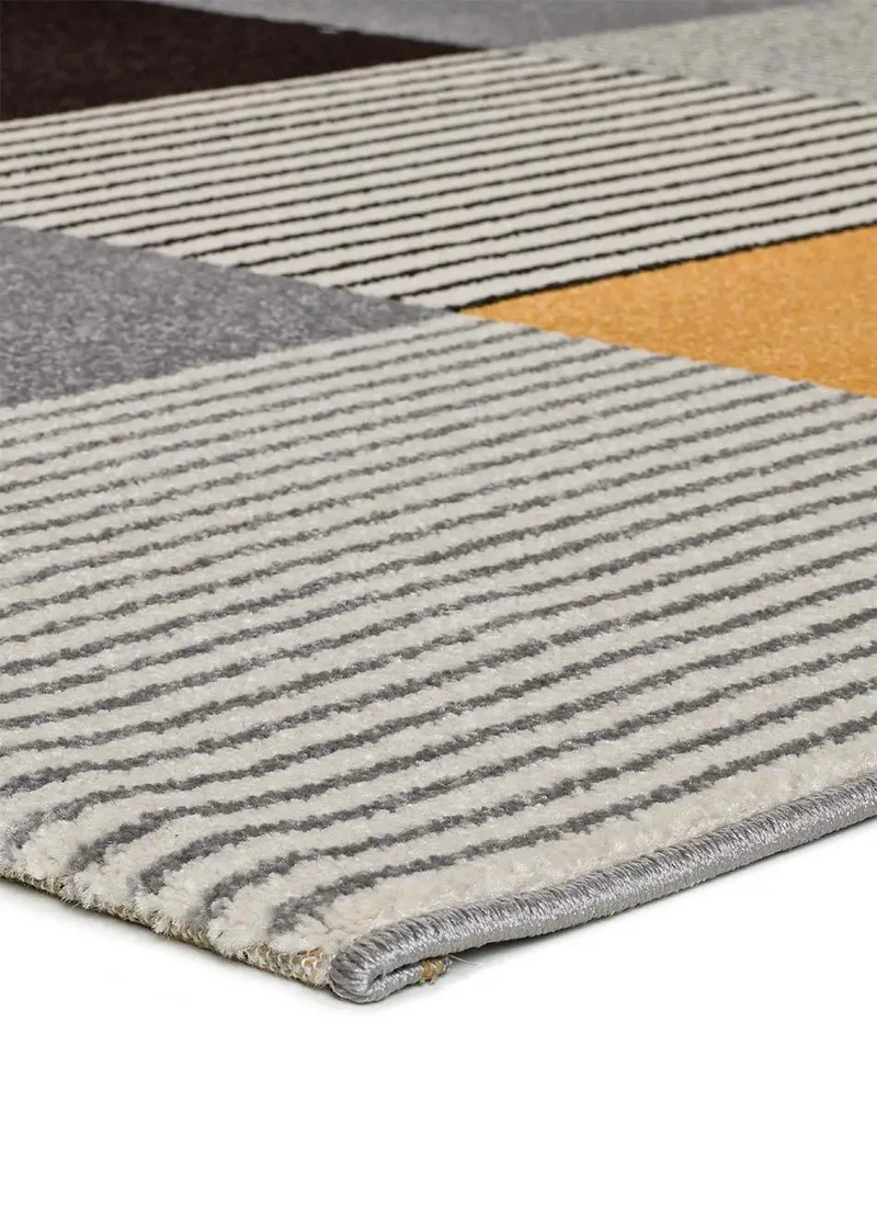 Alfombra geométrica Gladys 12139 Gris