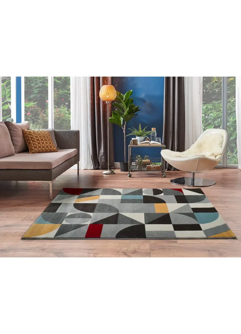 Alfombra geométrica Delta 12187