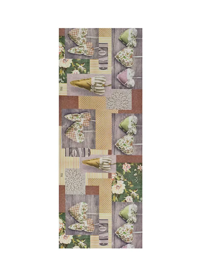 Alfombra de cocina antideslizante Sprinty Patchwork