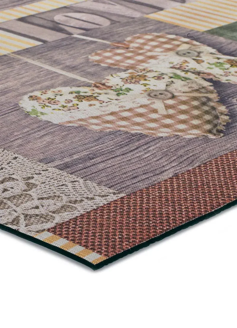 Alfombra de cocina antideslizante Sprinty Patchwork