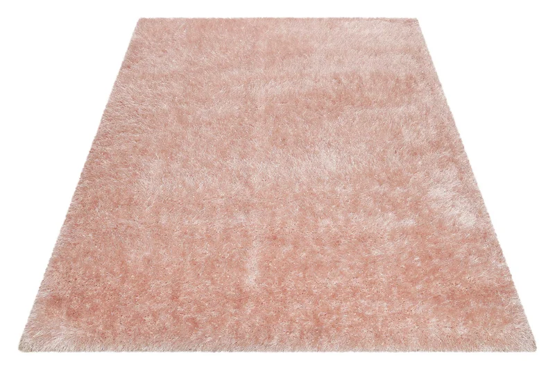 Teppich Rosa glänzend Hochflor "Shiny Touch" WECONhome