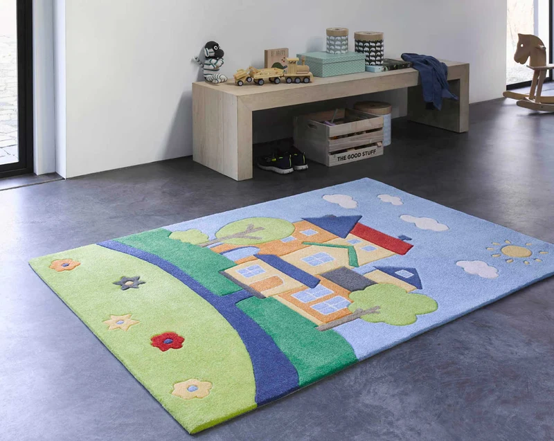 Kinderteppich Bunt "Villakulla" Smart Kids