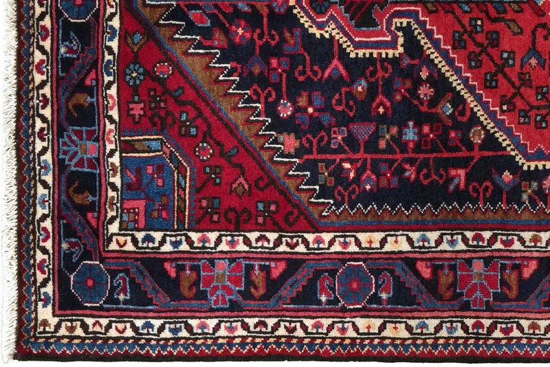 Toysarghan · Handgeknüpft – Blau, 186x111 cm
