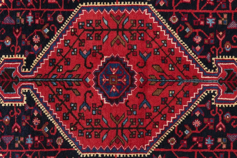 Toysarghan · Handgeknüpft – Blau, 186x111 cm