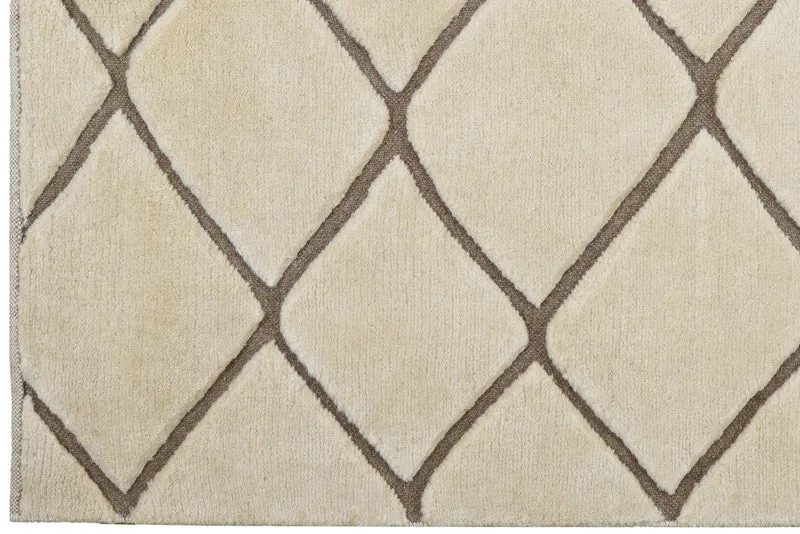 Gabbeh · Handgeknüpft – Beige, 190x148 cm