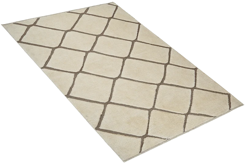 Gabbeh · Handgeknüpft – Beige, 190x148 cm
