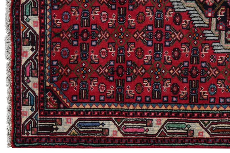 Assadabad · Handgeknüpft – Rot, 146x102 cm