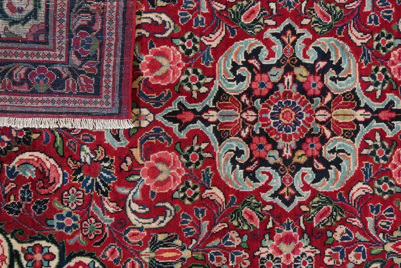 Mahal · Handgeknüpft – Rot, 215x131 cm