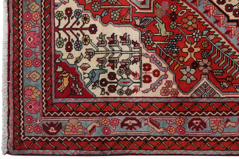 Nahavand · Handgeknüpft – Rot, 236x154 cm