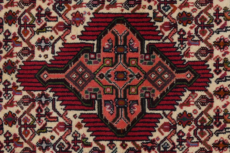 Assadabad · Handgeknüpft – Beige, 126x78 cm
