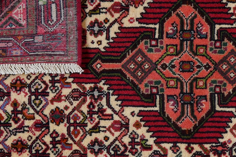 Assadabad · Handgeknüpft – Beige, 126x78 cm