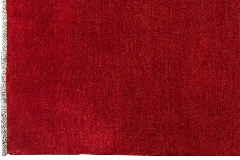 Gabbeh · Handgeknüpft – Rot, 296x197 cm