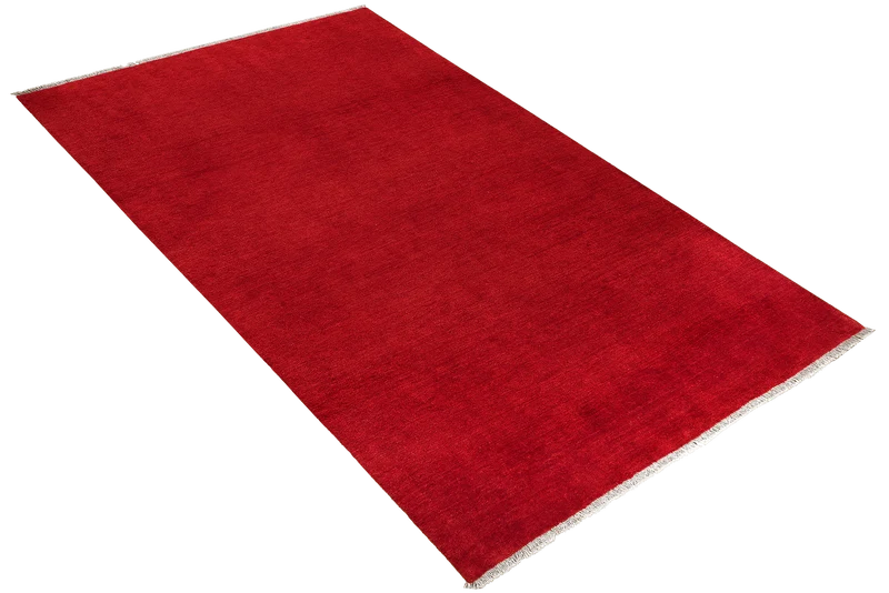 Gabbeh · Handgeknüpft – Rot, 296x197 cm