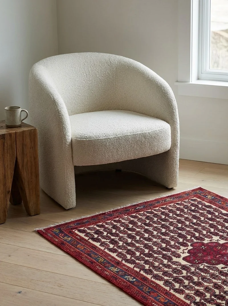 Afshar · Handgeknüpft – Beige, 163x104 cm